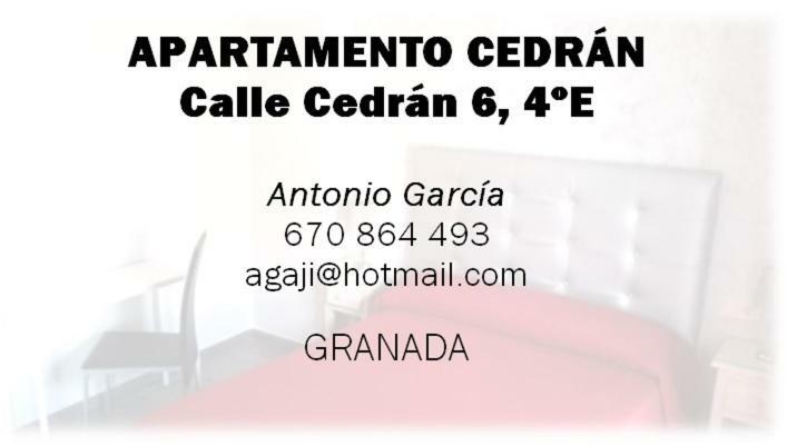 Cedran Granada Apartamento Apartment Exterior photo